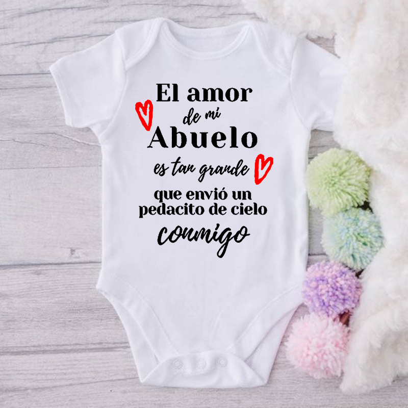 Baby Clothing Next - El Amor De Mi Abuelo Es