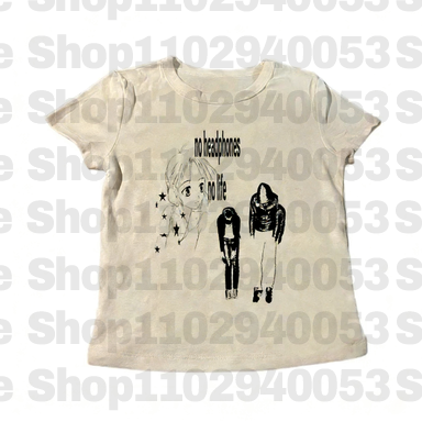Baby Y2K Clothing - Y2k T-shirt Baby Tees Y2k Top