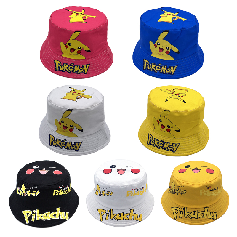 Baby Clothing Gifts - Pokemon Caps Children's Cartoon Fisherman Hat