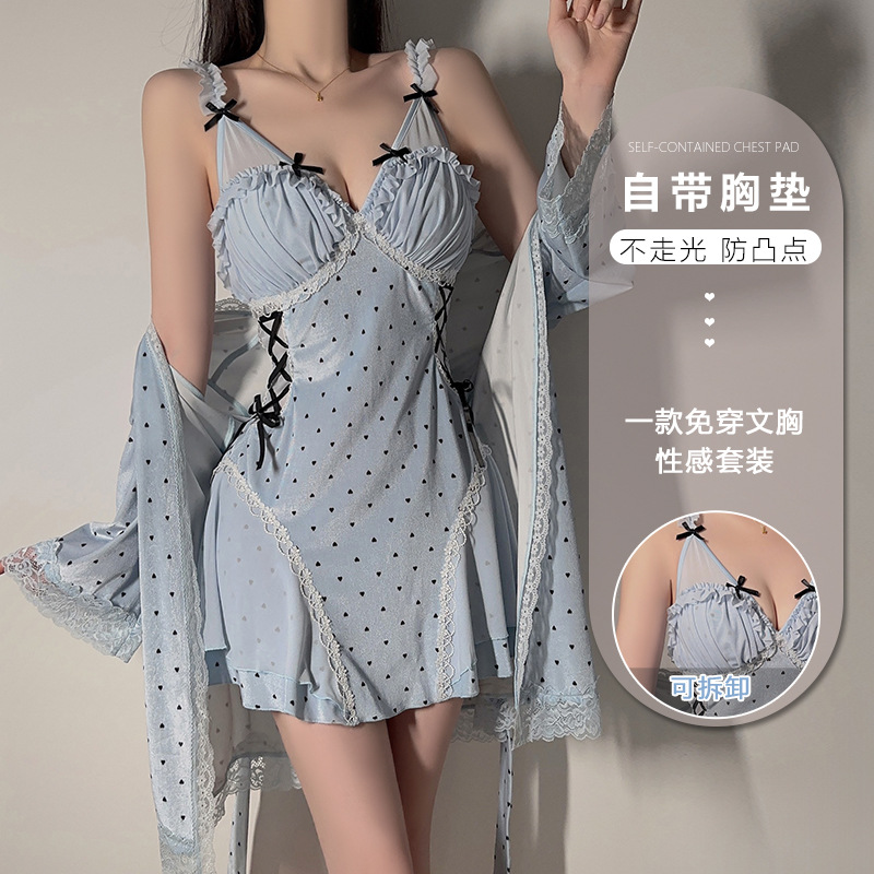 Sexy Lingerie Velvet Lace Swee - Baby Gown Nightwear recensione e prezzo