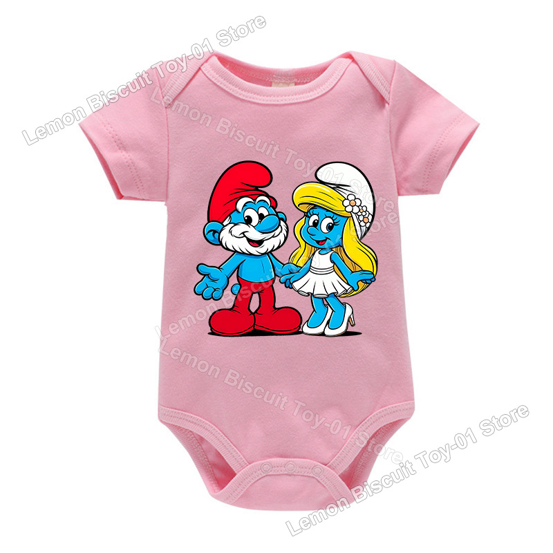 T-Smurfes Series Baby Romper C - Romper Onesie Baby recensione e prezzo