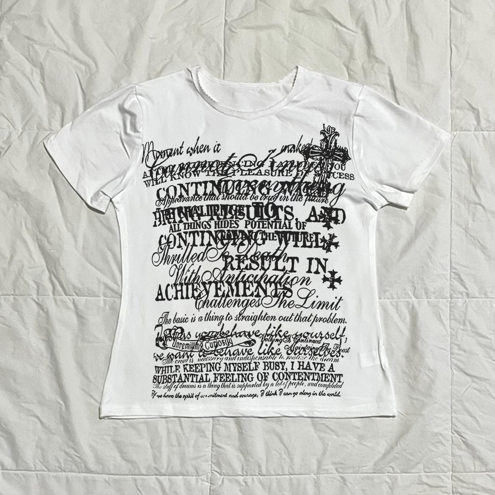 T-shirt Y2K style clothing Got - Baby Y2K Clothing recensione e prezzo