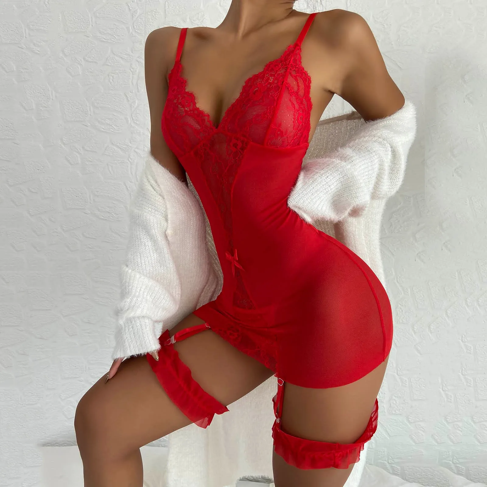 Sexy Women Lace Nightie Gown L - Baby Gown Nightwear recensione e prezzo