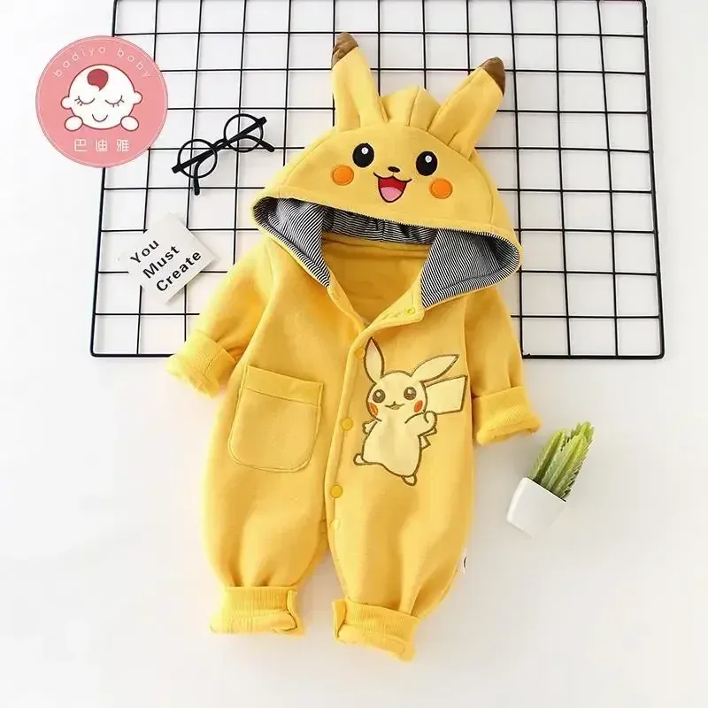 New Cute Cartoon Pokemon Pikac - Romper Onesie Baby recensione e prezzo