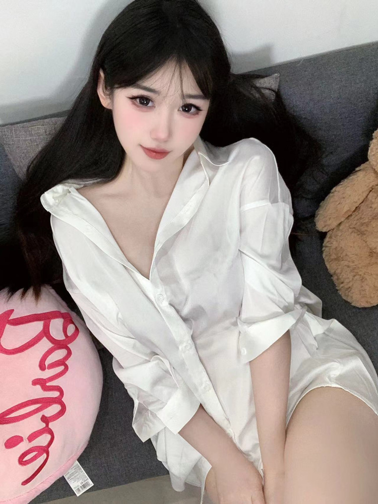 Fashion White Color Shirt Pers - Baby Gown Nightwear recensione e prezzo