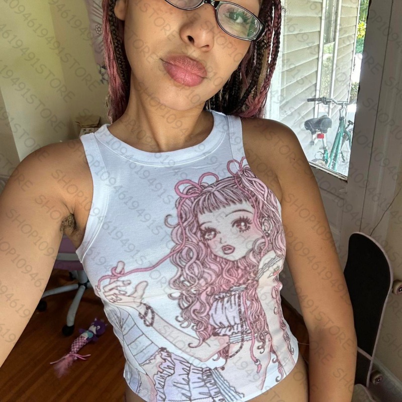 top mujer Tanks & Camis Tops P - Baby Y2K Clothing recensione e prezzo