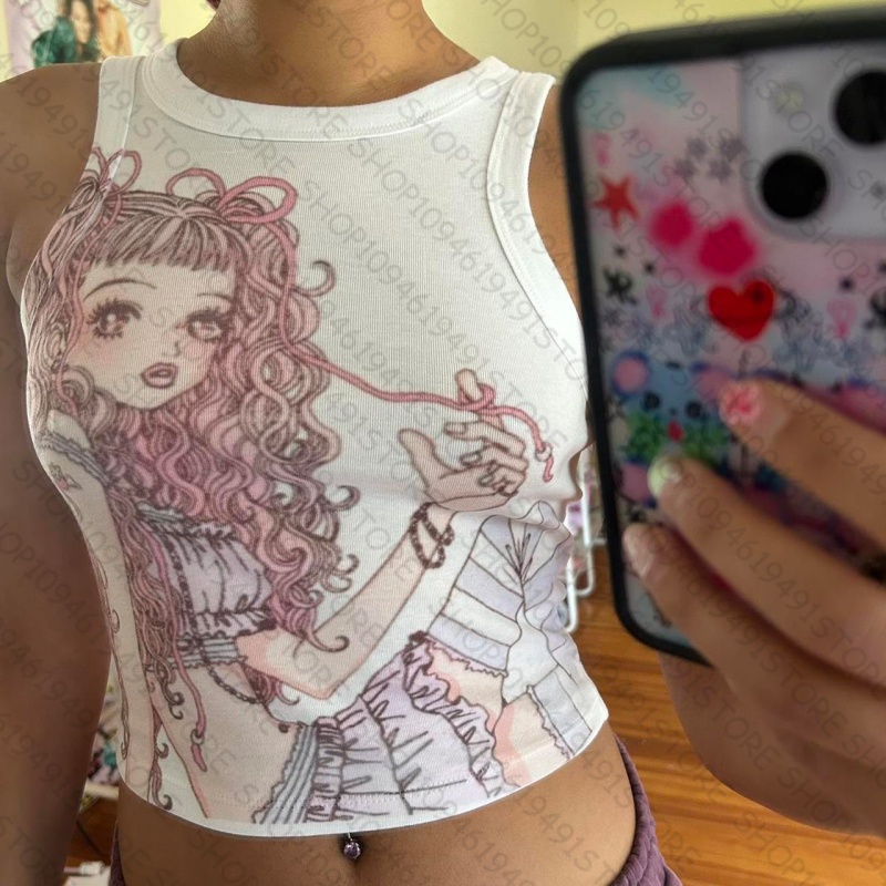 top mujer Tanks & Camis Tops P - Baby Y2K Clothing recensione e prezzo