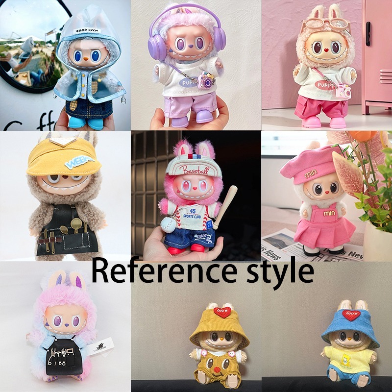 15 17cm For Labubu Doll Blind  - Baby Clothing Gifts recensione e prezzo