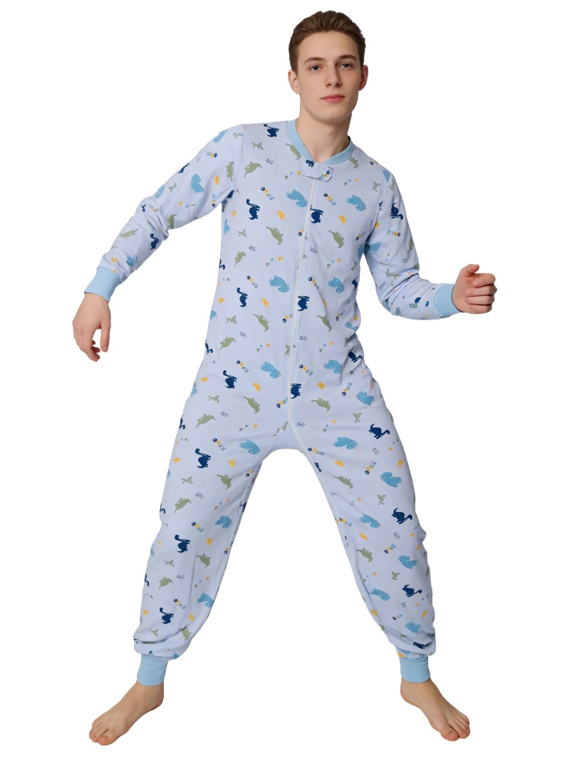 XXXL Adult Underwear Blue Dino - Romper Onesie Baby recensione e prezzo
