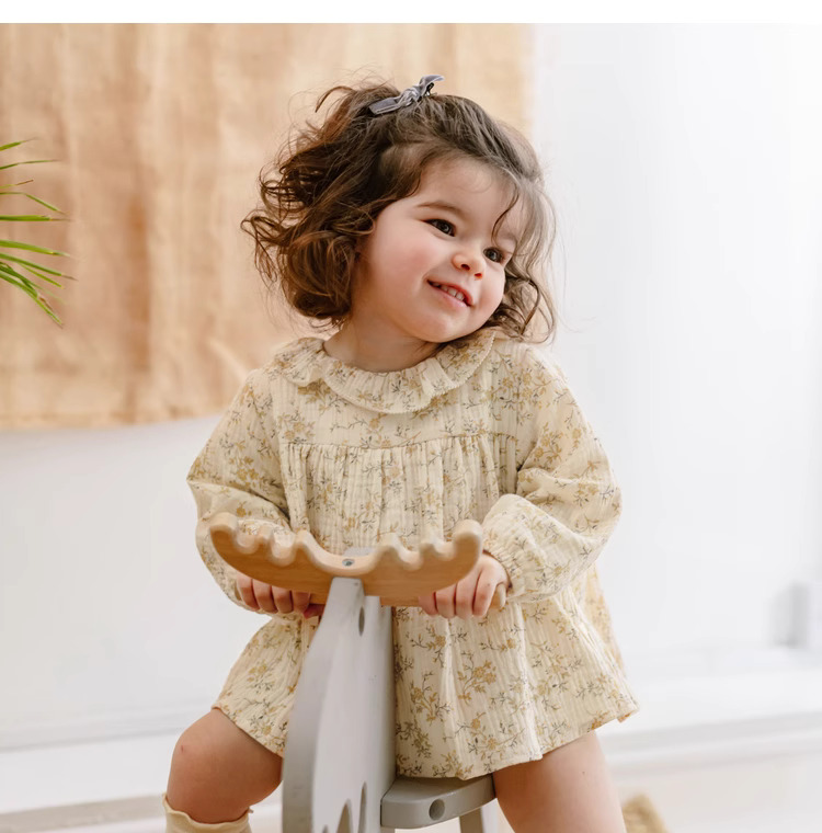 Floral Baby Girl Dresses Sprin - Baby Clothing Organic Cotton recensione e prezzo