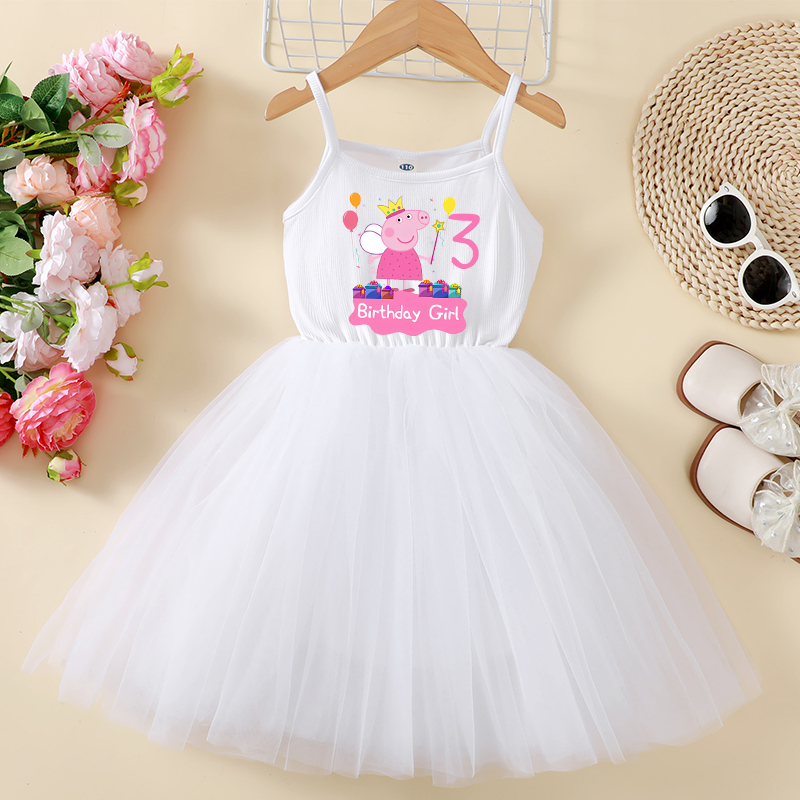 Peppa Pigs Dress Birthday Numb - Baby Clothing Gifts recensione e prezzo