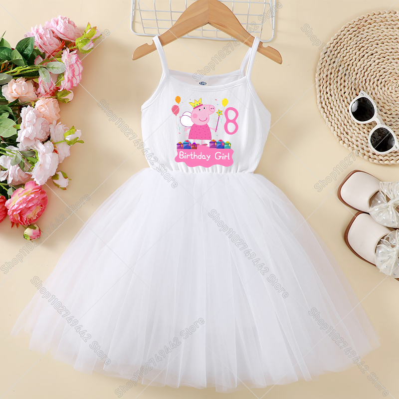 Peppa Pigs Dress Birthday Numb - Baby Clothing Gifts recensione e prezzo