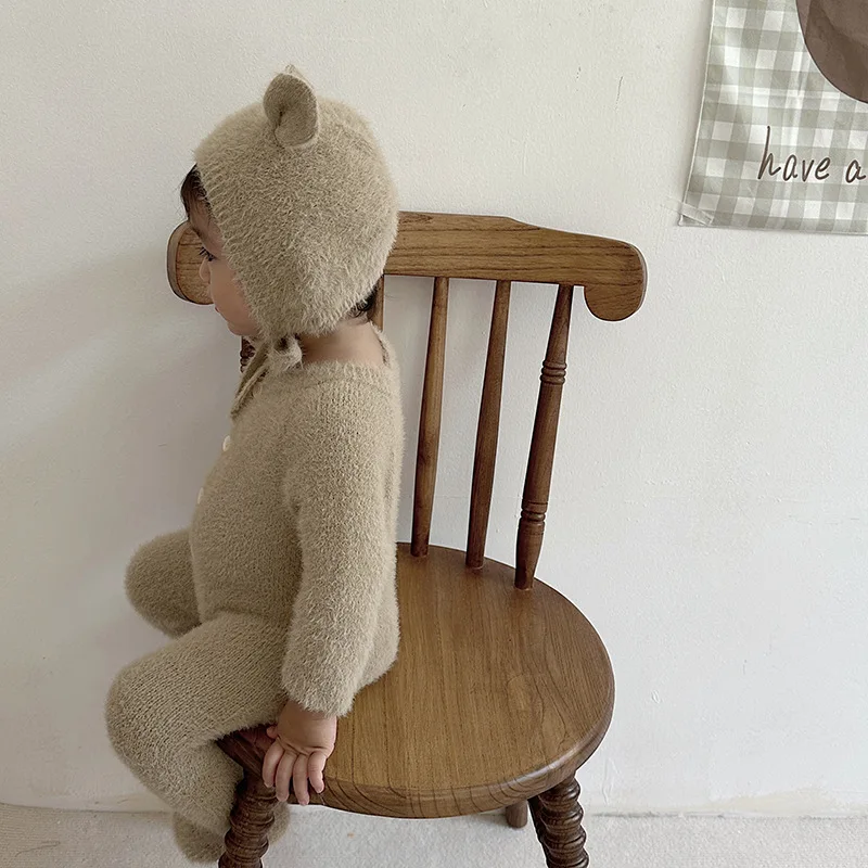 Newborn Baby Mink Fur Romper w - Romper Onesie Baby recensione e prezzo