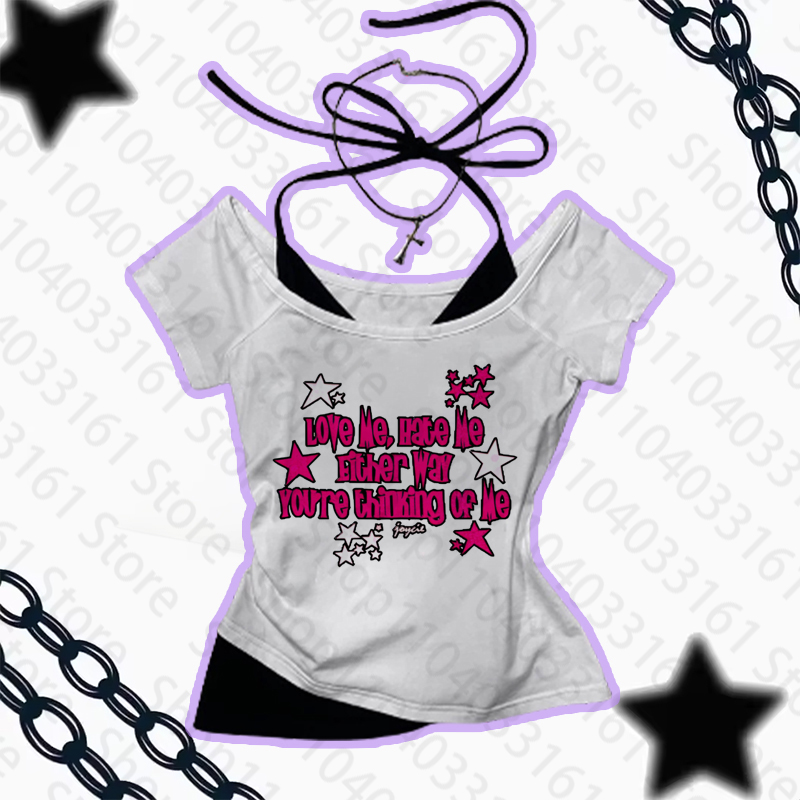 Aesthetic Clothing T-shirt Bab - Baby Y2K Clothing recensione e prezzo