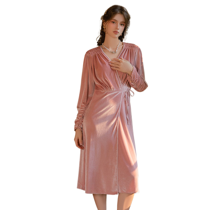Sexy Lingerie French Velvet Ro - Baby Gown Nightwear recensione e prezzo