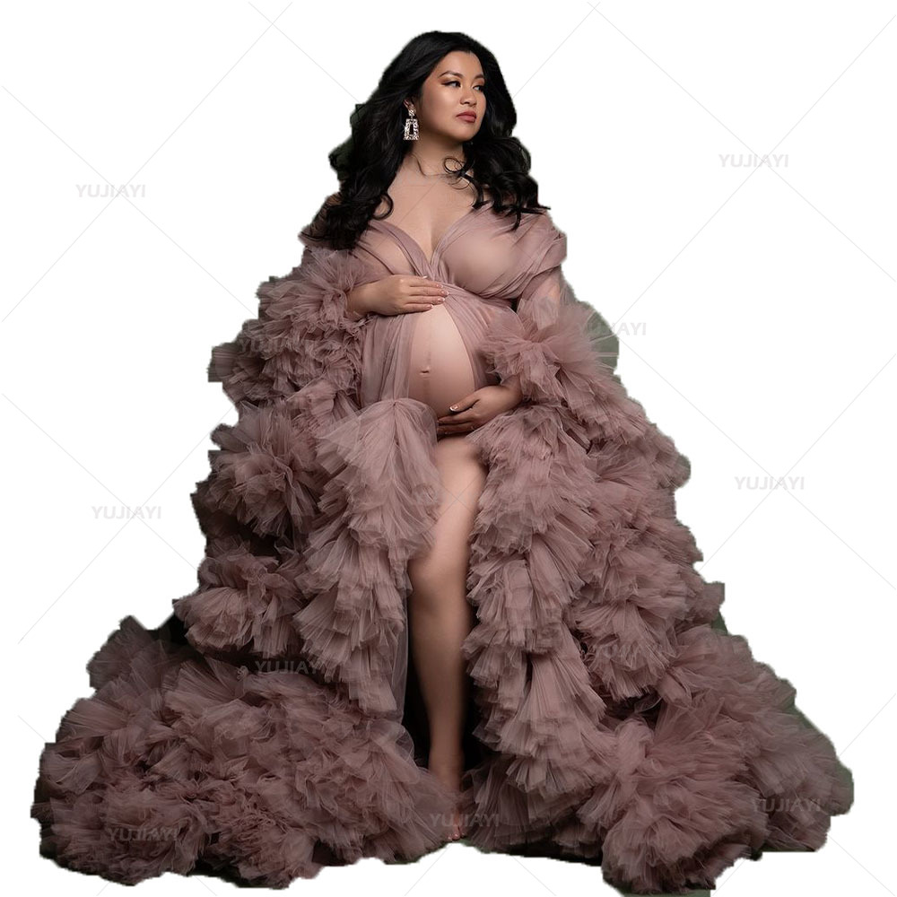 Luxury Customized Tulle Pregna - Baby Gown Nightwear recensione e prezzo