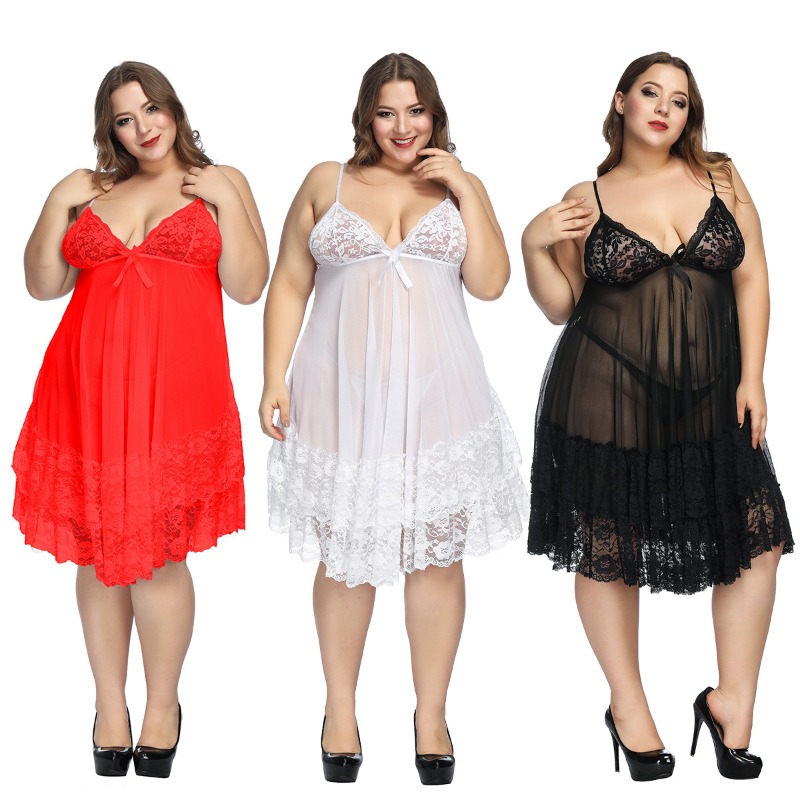 S-7XL Plus Size Sexy Strap Nig - Baby Gown Nightwear recensione e prezzo