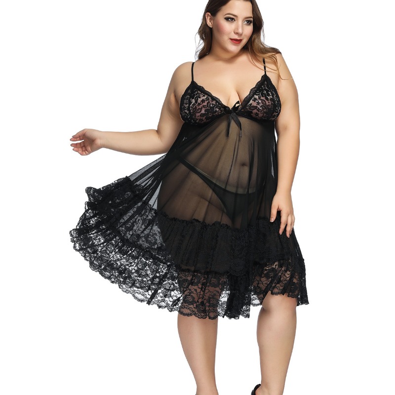 S-7XL Plus Size Sexy Strap Nig - Baby Gown Nightwear recensione e prezzo